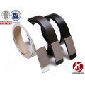 Synthetic Leather belt,Men's PU belt with plate buckle